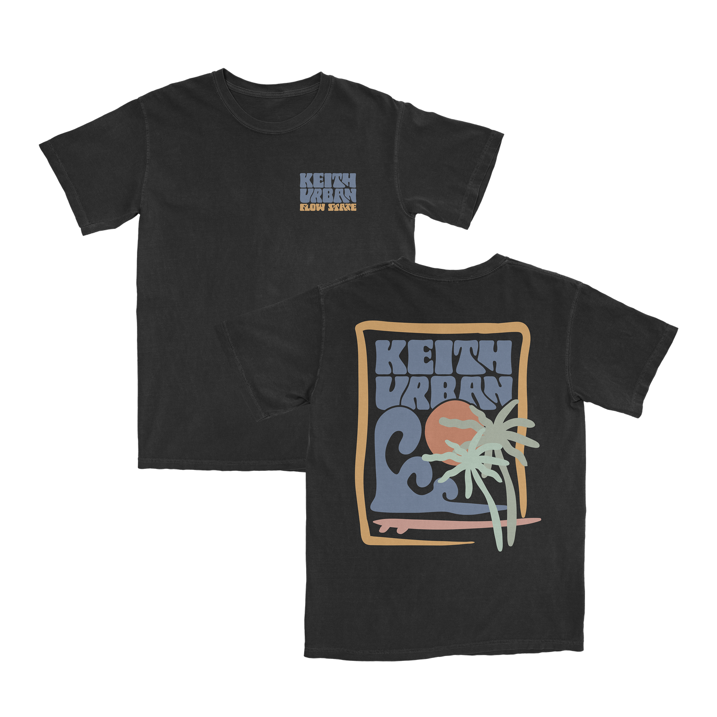 Flow State Black Tee