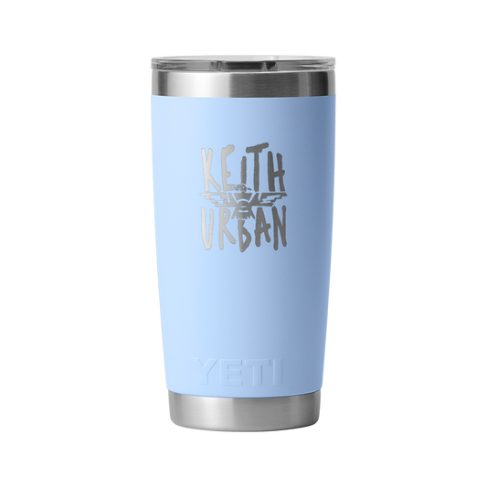 Phoenix Yeti Rambler 20oz Tumbler in Big Sky Blue